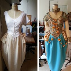kostuums maken theatereiland